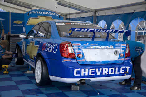 Lundgaards nydelige Chevrolet.
(Foto: Motorsporten.dk)